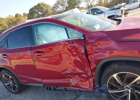 2018 Lexus Rx 450H z USA, uszkodzony, nr VIN 2T2BGMCA4JC022764